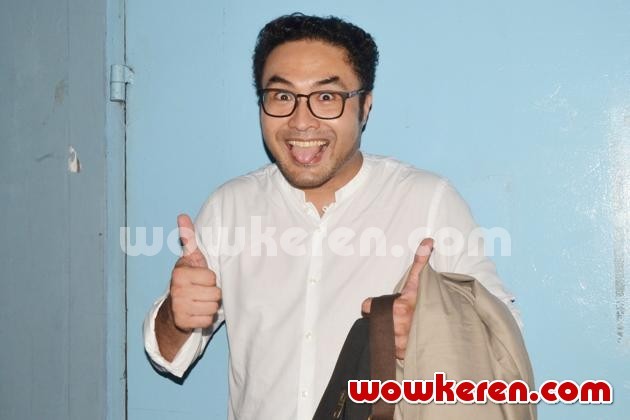 Gambar Foto Surya Saputra Saat Ditemui di Kawasan Kapten Tendean, Jakarta Selatan