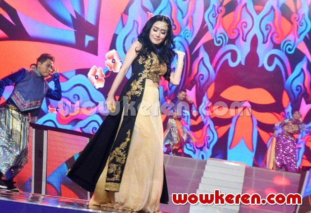 Gambar Foto Cita Citata Tampil di Acara HUT Indosiar ke-22