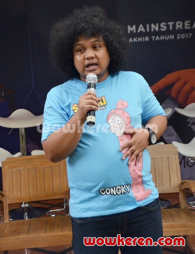 Gambar Foto Babe Cabita di Konferensi Pers Film 'Si Juki The Movie'