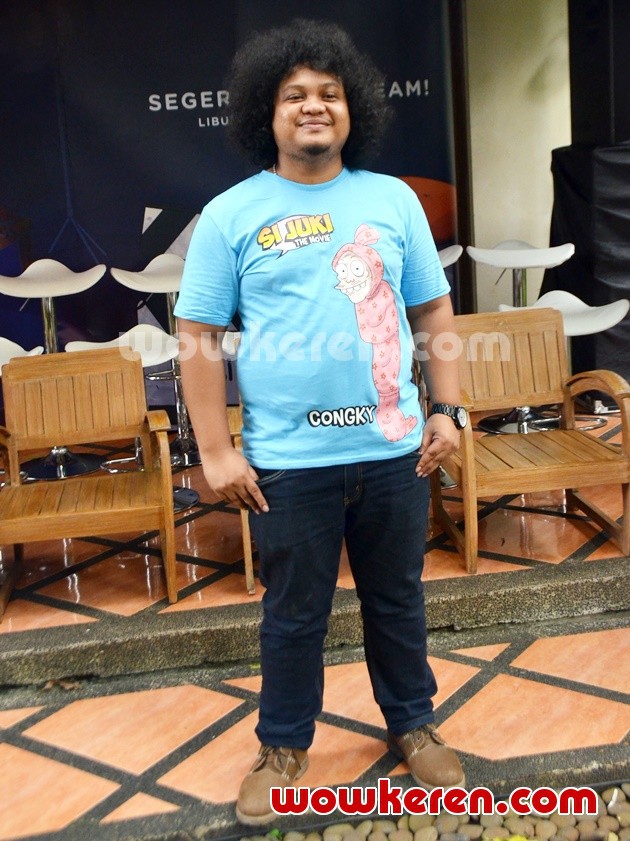 Gambar Foto Babe Cabita di Konferensi Pers Film 'Si Juki The Movie'