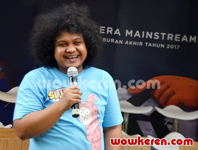 Gambar Foto Babe Cabita di Konferensi Pers Film 'Si Juki The Movie'