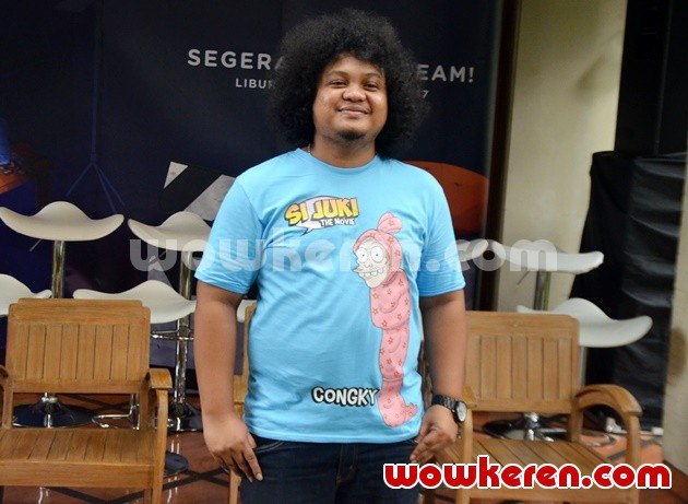 Gambar Foto Babe Cabita di Konferensi Pers Film 'Si Juki The Movie'