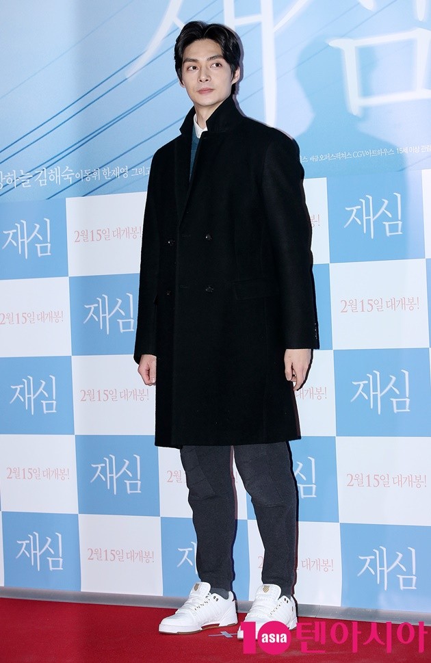 Gambar Foto Kim Joon di VIP Screening Film 'Retrial'