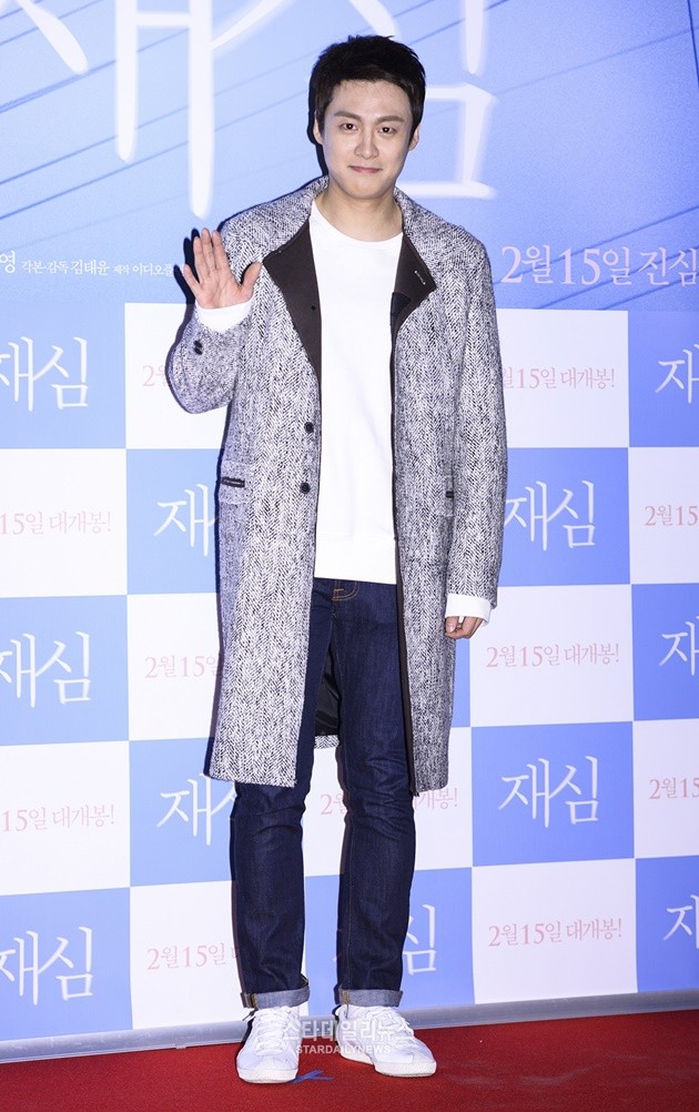 Foto Oh Sang Jin di VIP Screening Film 'Retrial'