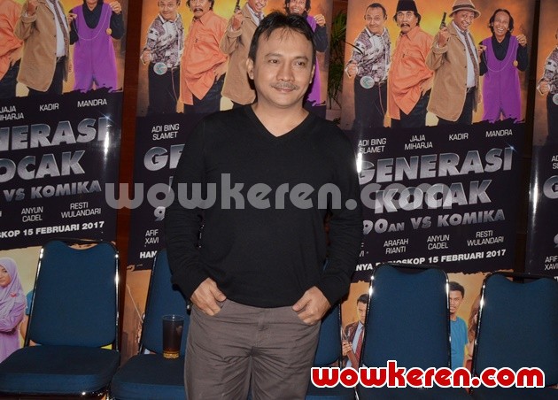 Gambar Foto Adi Bing Slamet di Gala Premier Film 'Generasi Kocak: 90-an Vs Komika'