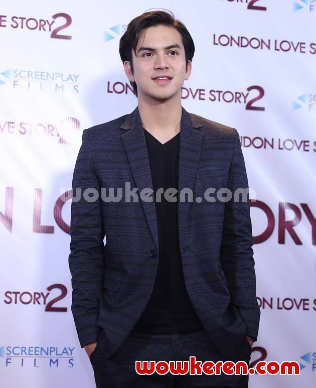 Gambar Foto Rizky Nazar di Gala Premier Film 'London Love Story 2'