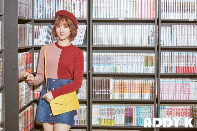 Gambar Foto Eunha G-Friend di Majalah Addy K Edisi Maret 2017