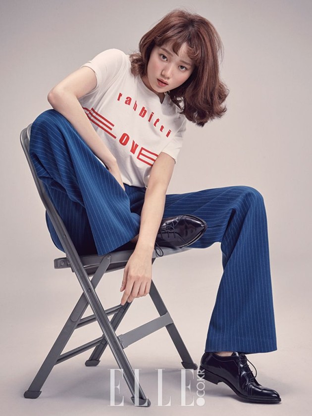 Gambar Foto Lee Sung Kyung di Majalah ELLE Edisi Februari 2017