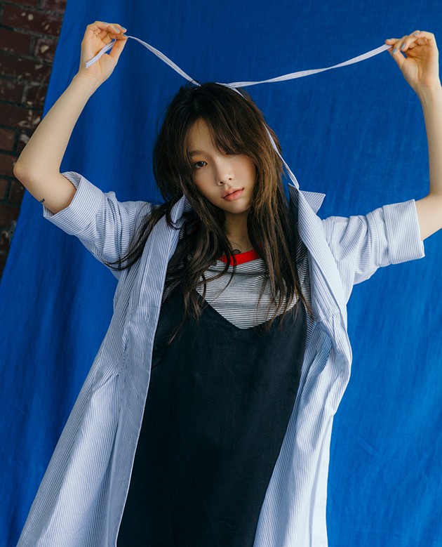 Gambar Foto Tae Yeon Girls' Generation Photoshoot untuk Album 'My Voice'