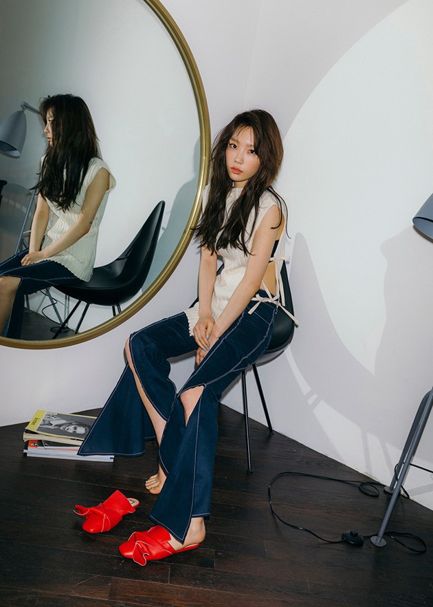 Gambar Foto Tae Yeon Girls' Generation Photoshoot untuk Album 'My Voice'