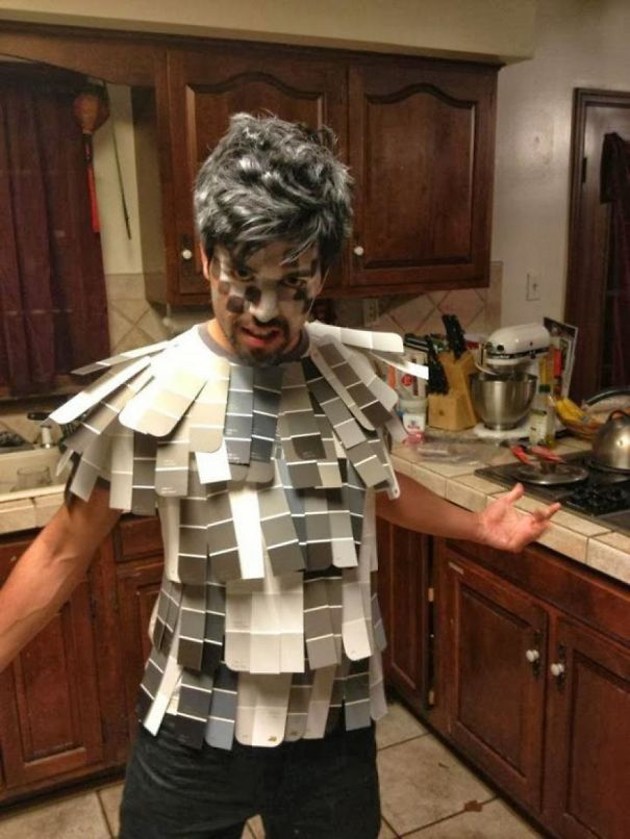 Gambar Foto Cosplay Sebagai 50 Shades of Grey, Secara Harafiah