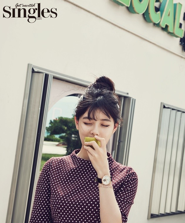 Foto Kim Yoo Jung di Majalah Singles Edisi Desember 2016