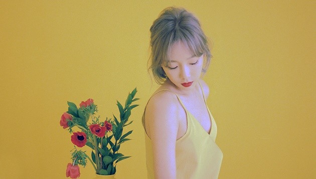 Gambar Foto Tae Yeon Girls' Generation Photoshoot untuk Album 'My Voice'