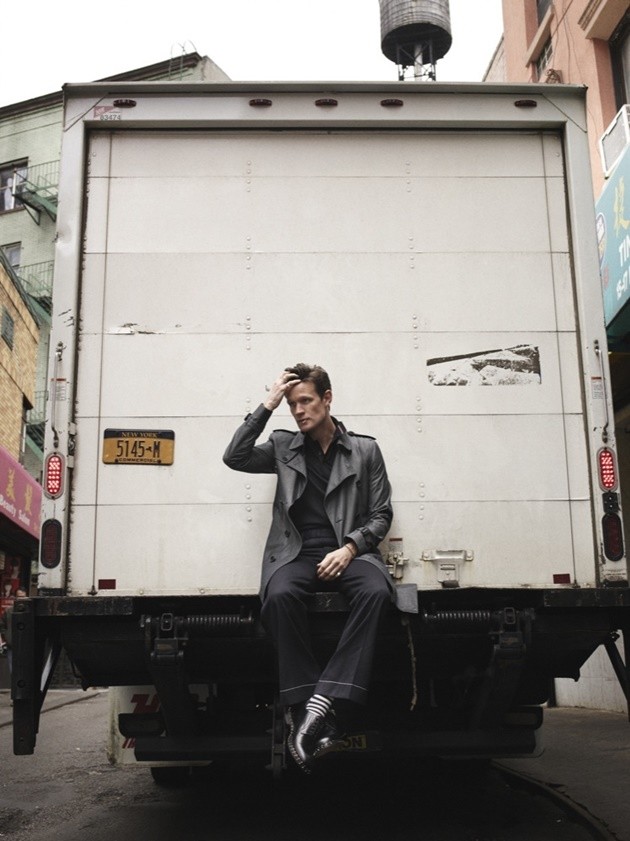 Gambar Foto Matt Smith di Majalah Interview Edisi November 2016