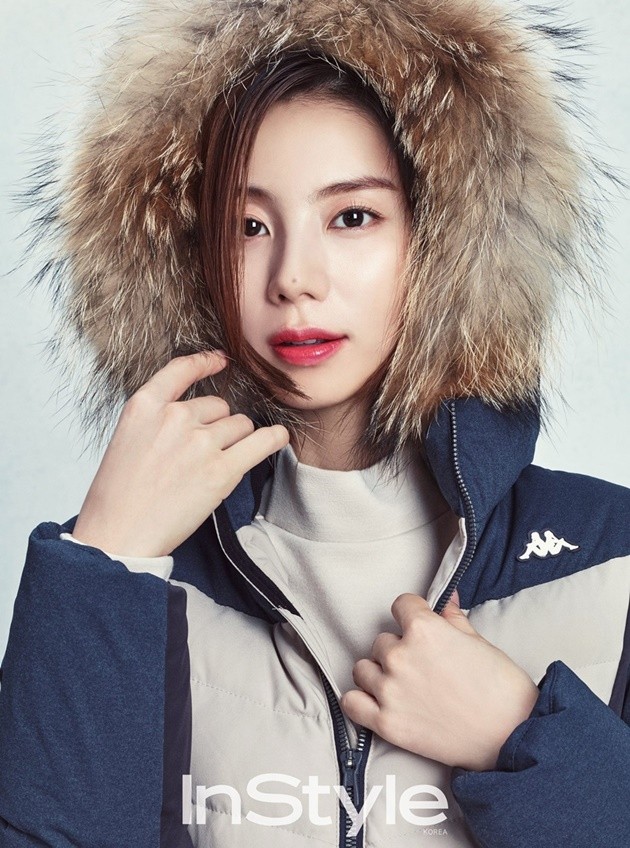 Gambar Foto Park Soo Jin di Majalah InStyle Edisi November 2016