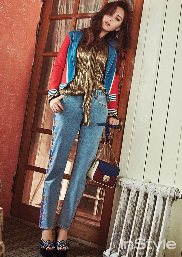 Gambar Foto Seohyun SNSD di Majalah InStyle Edisi Februari 2017