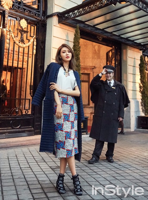 Gambar Foto Sooyoung di Majalah InStyle edisi Maret 2017