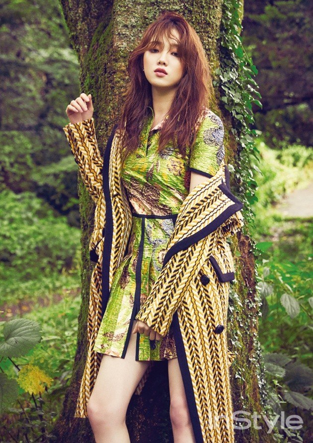Gambar Foto Lee Sung Kyung di Majalah InStyle Edisi Oktober 2016