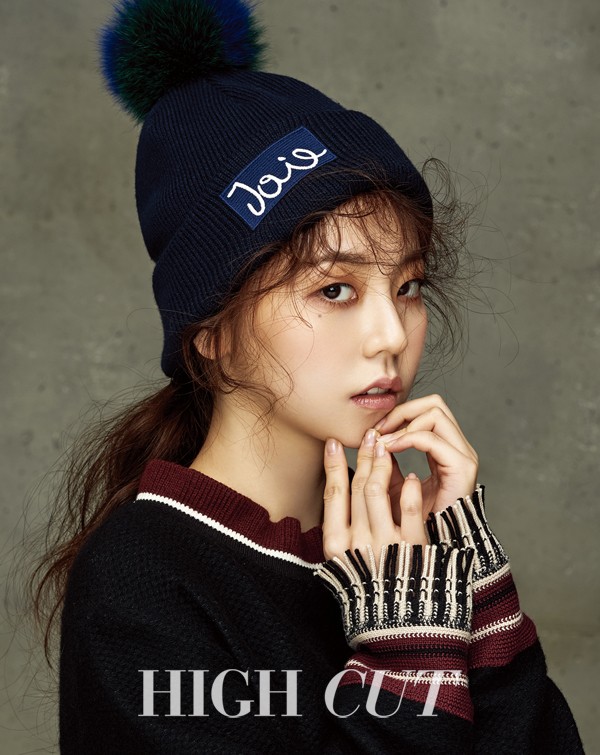 Gambar Foto Sohee di Majalah High Cut Vol. 183