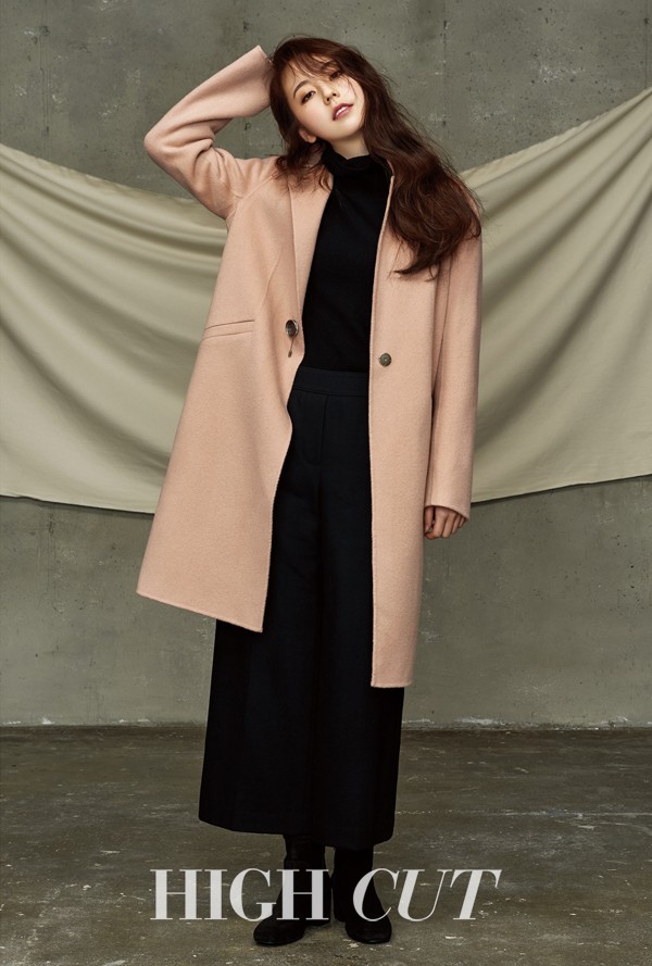 Gambar Foto Sohee di Majalah High Cut Vol. 183