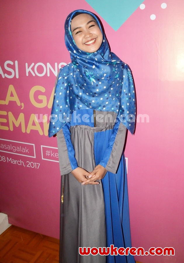 Gambar Foto Ria Ricis di Peringatan Hari Perempuan Sedunia
