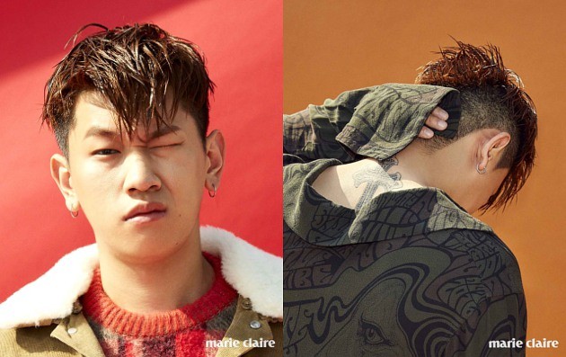 Gambar Foto Crush di Majalah Marie Claire Edisi November 2016