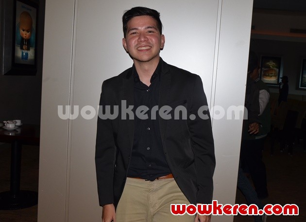 Gambar Foto Haykal Kamil di Peluncuran Iklan Anti-Pembajakan Film