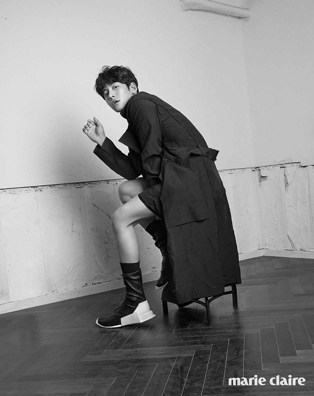 Gambar Foto Ji Chang Wook di Majalah Marie Claire Edisi Februari 2017