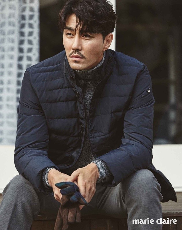 Gambar Foto Cha Seung Won di Majalah Marie Claire Edisi November 2016