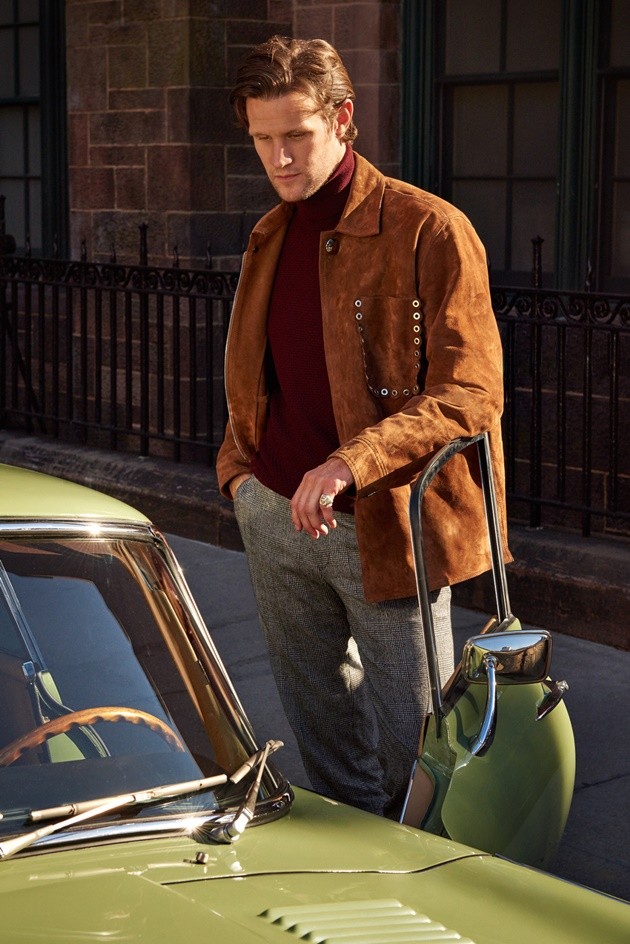 Gambar Foto Matt Smith di Majalah Mr. Porter Edisi November 2016