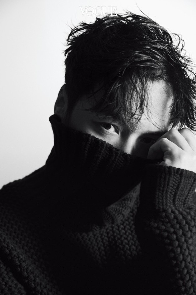 Gambar Foto Byun Yo Han di Majalah Vogue Edisi Desember 2016