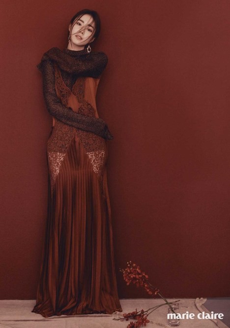 Gambar Foto Shin Se Kyung di Majalah Marie Claire Edisi Januari 2017