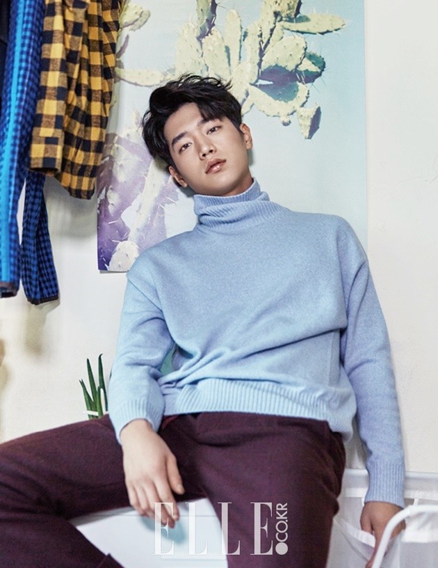 Gambar Foto Seo Kang Joon 5urprise di Majalah Elle Edisi November 2016