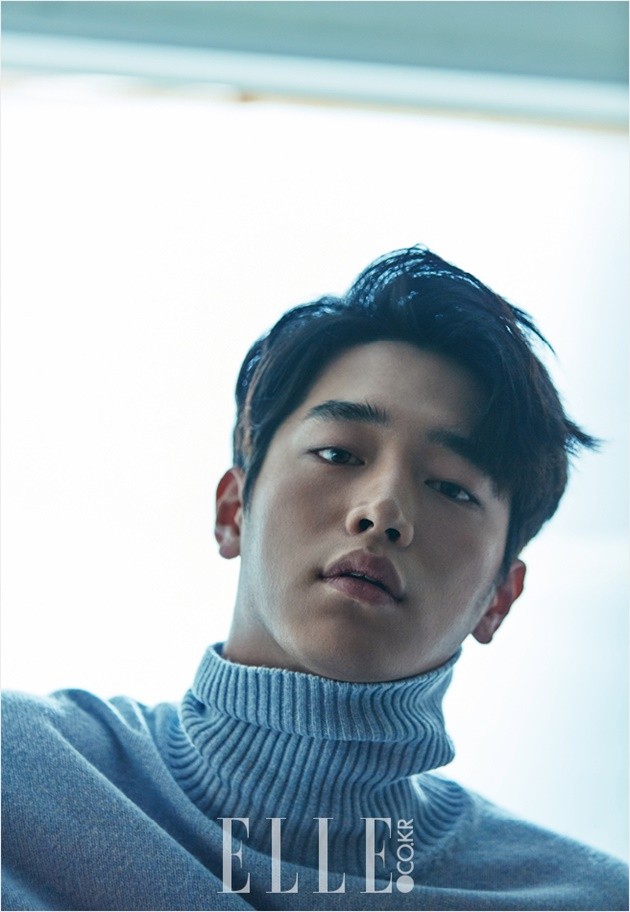Gambar Foto Seo Kang Joon 5urprise di Majalah Elle Edisi November 2016