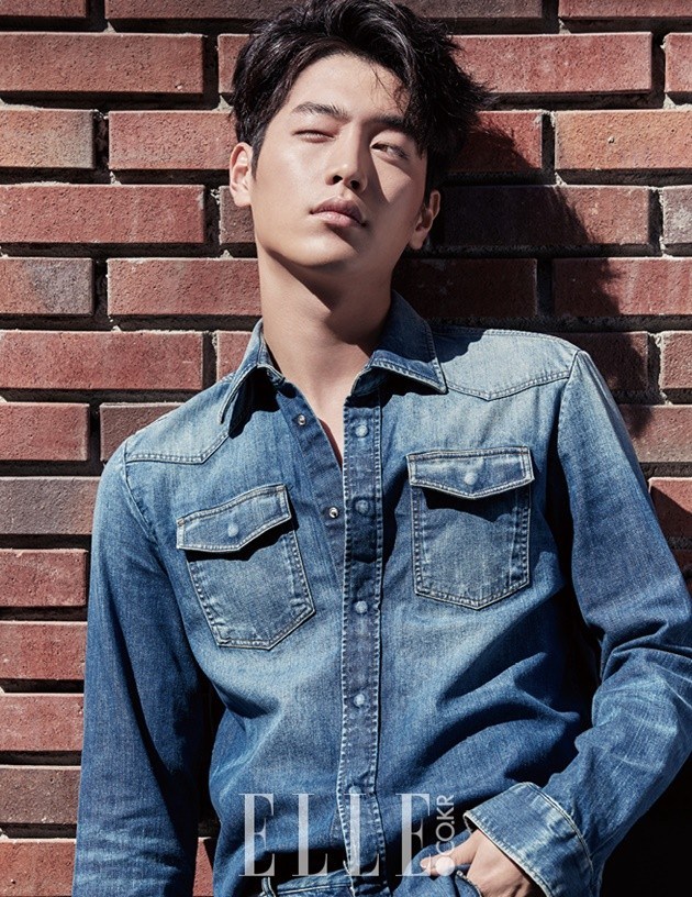 Gambar Foto Seo Kang Joon 5urprise di Majalah Elle Edisi November 2016
