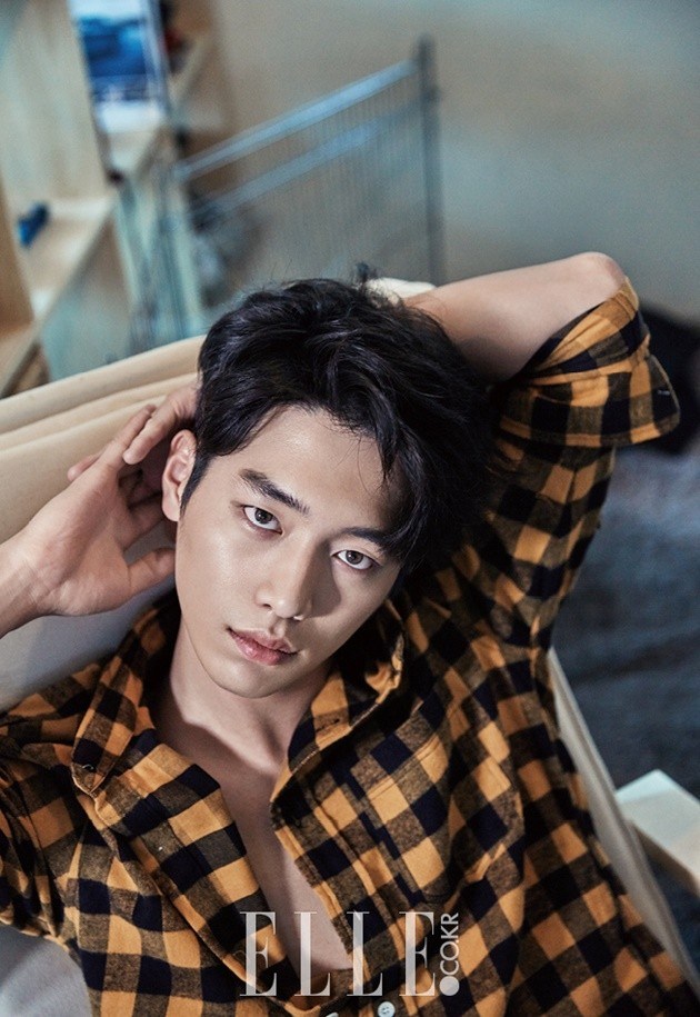 Gambar Foto Seo Kang Joon 5urprise di Majalah Elle Edisi November 2016