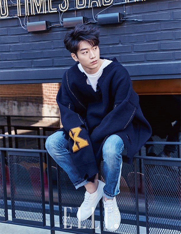 Gambar Foto Seo Kang Joon 5urprise di Majalah Elle Edisi November 2016