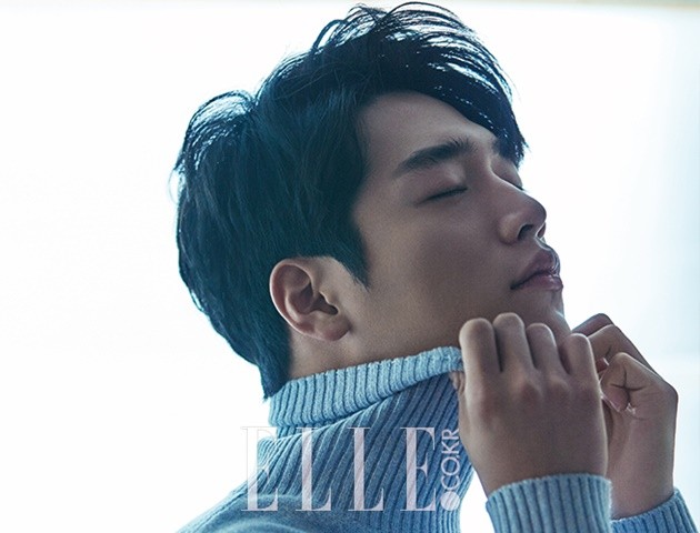 Gambar Foto Seo Kang Joon 5urprise di Majalah Elle Edisi November 2016