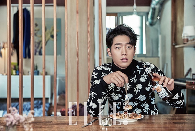 Gambar Foto Seo Kang Joon 5urprise di Majalah Elle Edisi November 2016