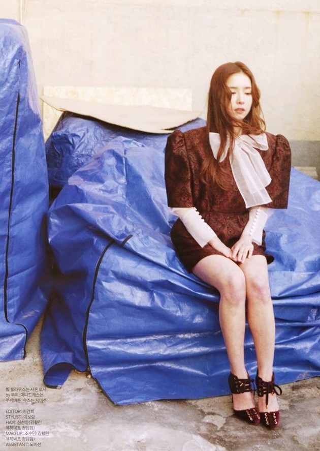 Gambar Foto Shin Se Kyung di Majalah InStyle Edisi Maret 2017