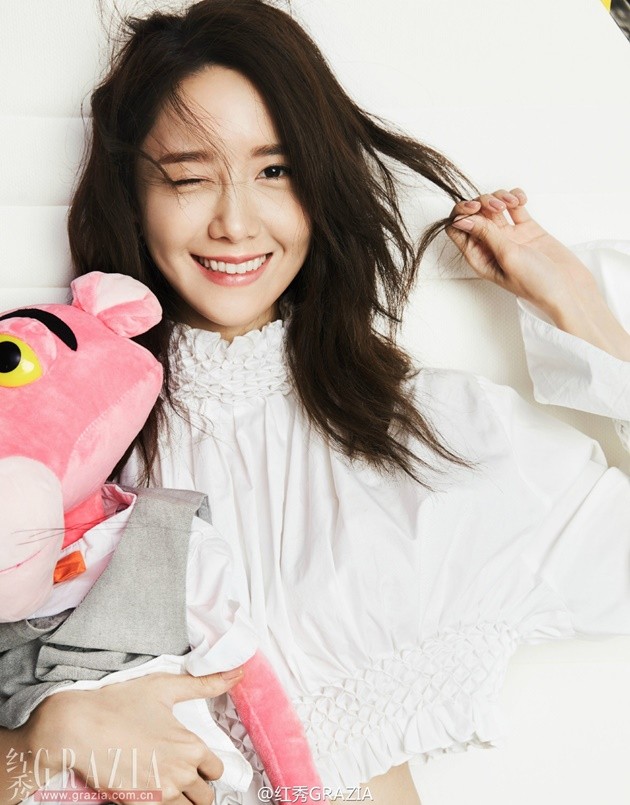 Gambar Foto Yoona Girls' Generation di Majalah Grazia China Edisi November 2016