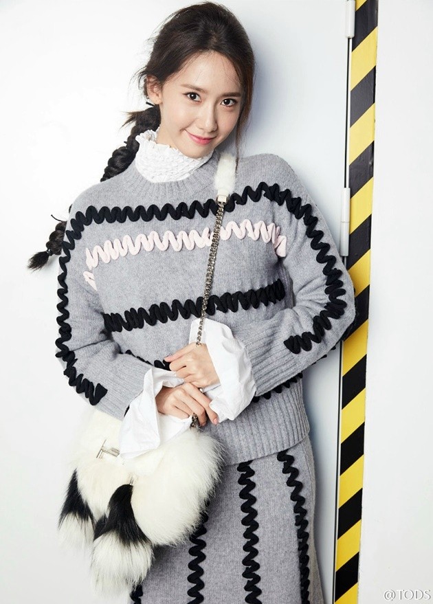 Gambar Foto Yoona Girls' Generation di Majalah Grazia China Edisi November 2016
