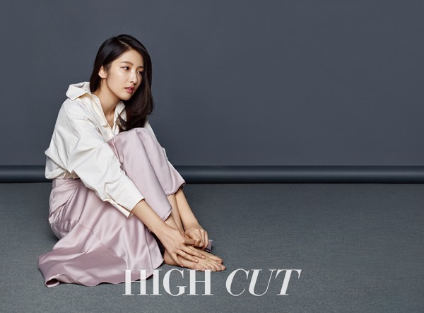 Gambar Foto Nam Ji Hyun di Majalah High Cut Vol. 191