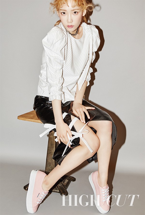 Gambar Foto Tae Yeon Girls' Generation di Majalah High Cut Vol. 193