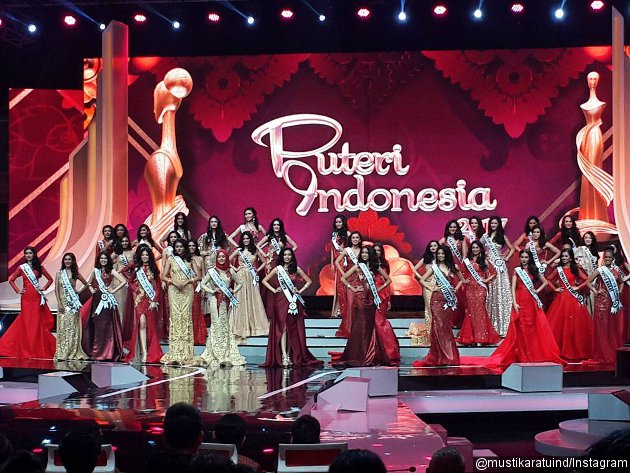 Foto Pengumuman Pemenang Puteri Indonesia Atribut 2017