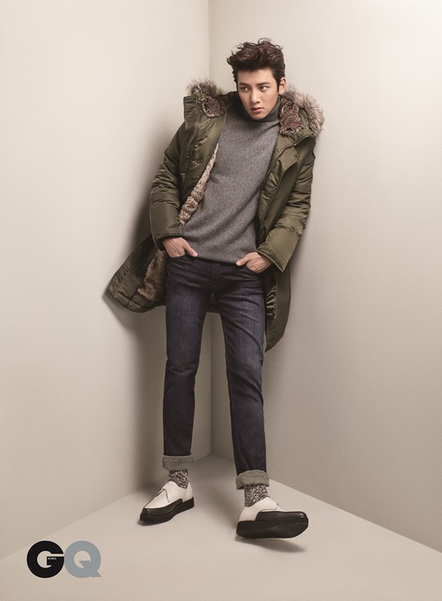 Gambar Foto Ji Chang Wook di Majalah GQ Edisi November 2016