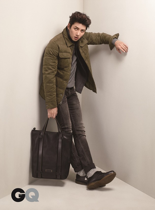 Gambar Foto Ji Chang Wook di Majalah GQ Edisi November 2016