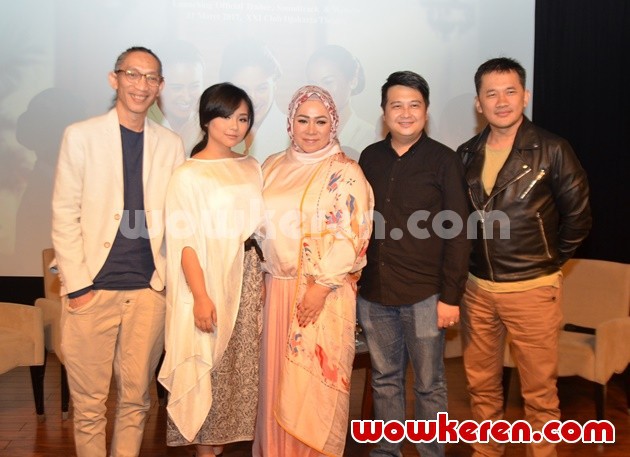 Gambar Foto Konferensi Pers Perluncuran Soundtrack dan Trailer Film 'Kartini'