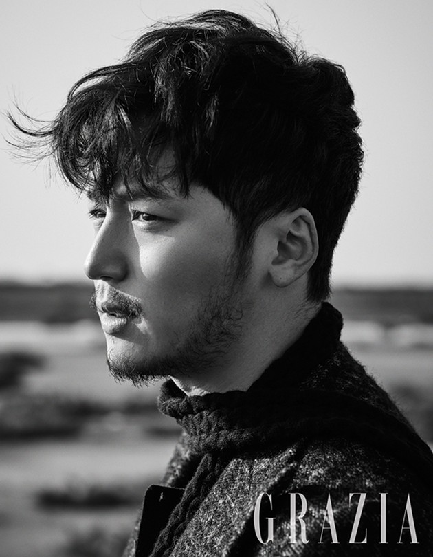 Gambar Foto Byun Yo Han di Majalah Grazia Edisi Desember 2016