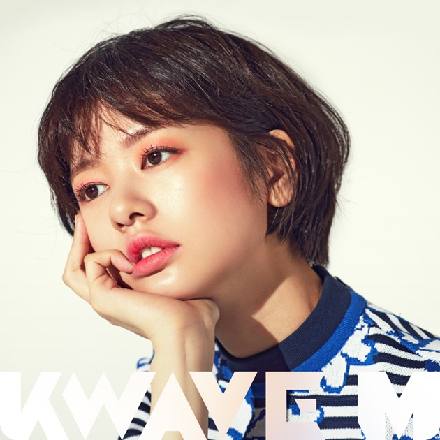 Gambar Foto Jung So Min di Majalah K Wave M Edisi April 2017